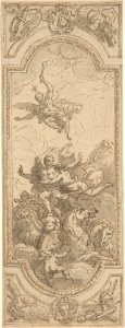 Design for a Ceiling with an Allegorical Subject MET DP805099