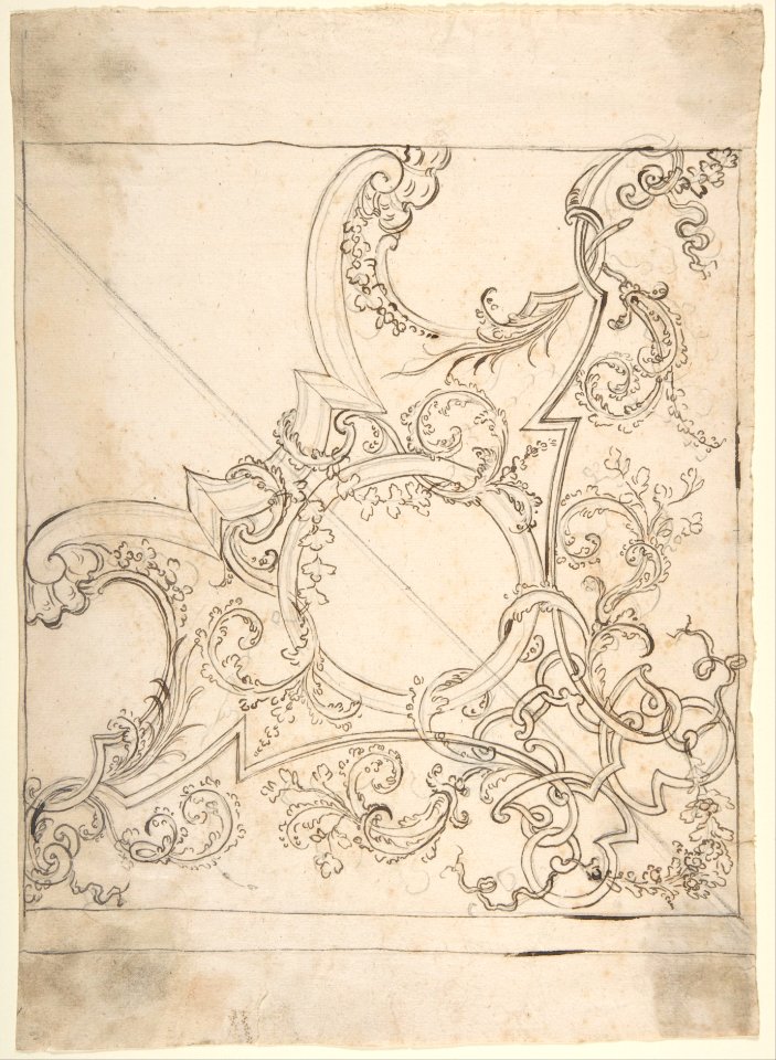 Design for a Ceiling Decoration. MET DP809789