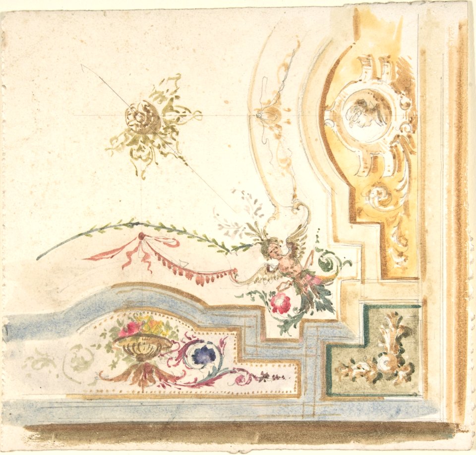 Design for a Ceiling Decoration MET DP803920