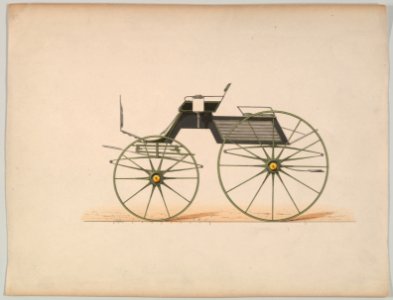 Design for 4 seat Phaeton, no top (unnumbered) MET DP877148