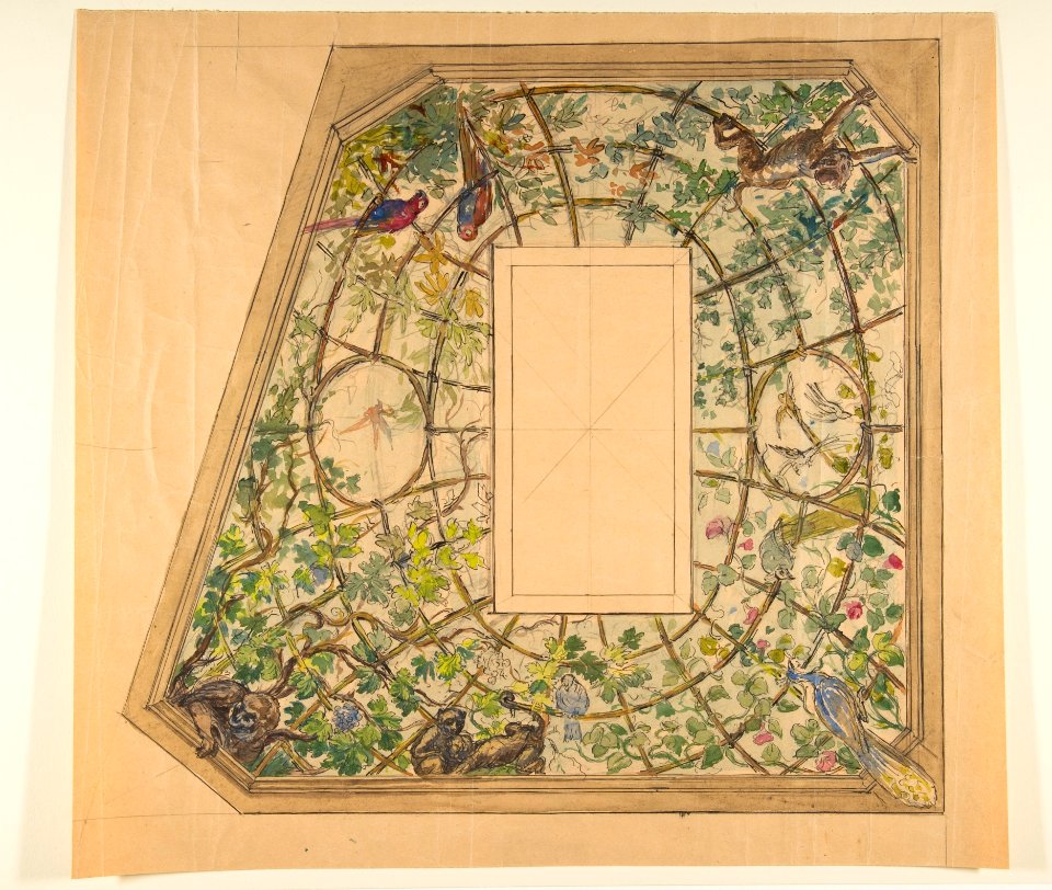 Design for a ceiling decoration MET DP812731