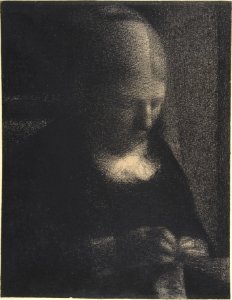 Embroidery; The Artist's Mother MET DP808124