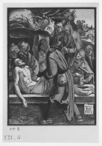 Deposition, from the Small Woodcut Passion MET MM92604