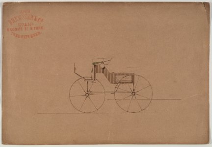 Design for 4 seat Phaeton, no top (unnumbered) MET DP877149