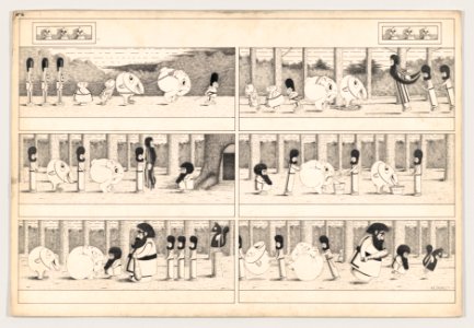 Dummy for "The Wiggle Much" Comic Strip, Number 16 (not published by The New York Herald) MET DP856548