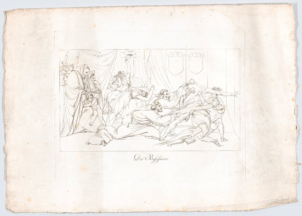 Der Besessene (The Escapee- A Real Scene in the Hospital of San Spirito at Rome) MET DP860041