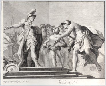 Embriaco Rejecting the Spoils, from- Forme Picturarum Archetypae Met DP885673