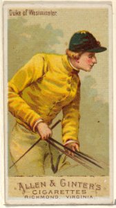 Duke of Westminster, from the Racing Colors of the World series (N22a) for Allen & Ginter Cigarettes MET DP835179