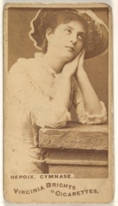 Depoix, Gymnase, from the Actors and Actresses series (N45, Type 1) for Virginia Brights Cigarettes MET DP830437