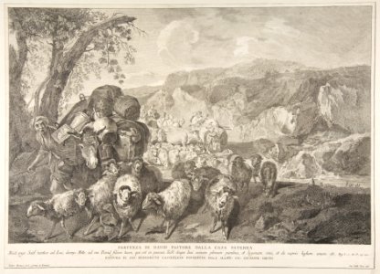 Departure of David the Shepherd from the House of His Father MET DP816646