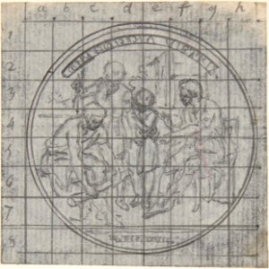 Design for a Box-Lid or Medal MET DP806564