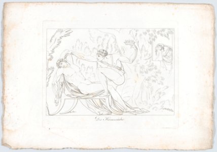 Der Kronenräuber (Claudio Murders His Brother, King Hamlet, By Pouring Poison into His Ear as He Lies Sleeping in the Garden, Shakespeare, Hamlet, Act 1, Scene 5- 58-78) MET DP860043