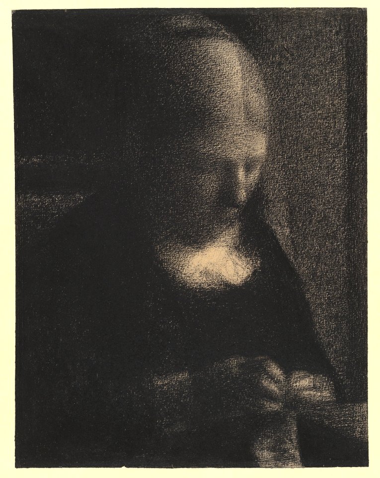 Embroidery; The Artist's Mother MET DP823932