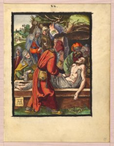 Deposition, from the Small Woodcut Passion MET DP820404