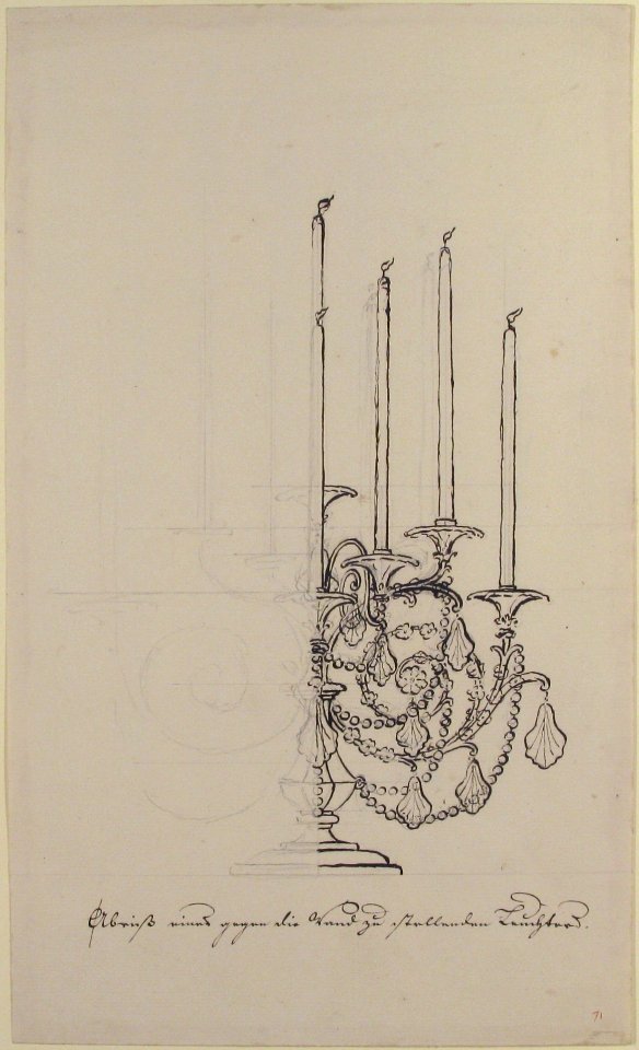 Design for a Candelabra MET 63.547.15.2