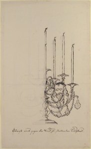 Design for a Candelabra MET 63.547.15.2