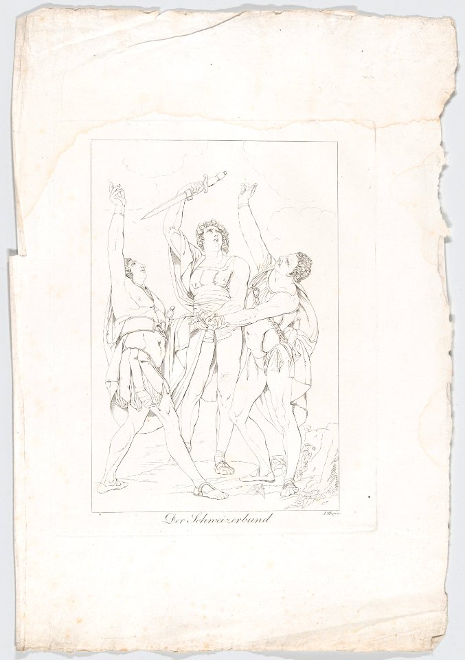 Der Schweizerbund (The Oath of the Rütli) MET DP860045