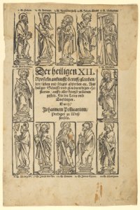 Der Heiligen XII, from the Wittenberg relic-book MET DP843429