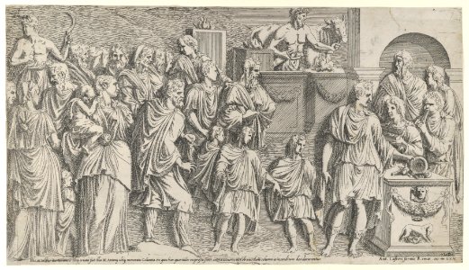 Emperor Mark Antony Offering a Sacrifice MET DP855063