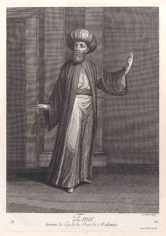 Emir, homme de Loy de la Race de Mahomet Met DP887279