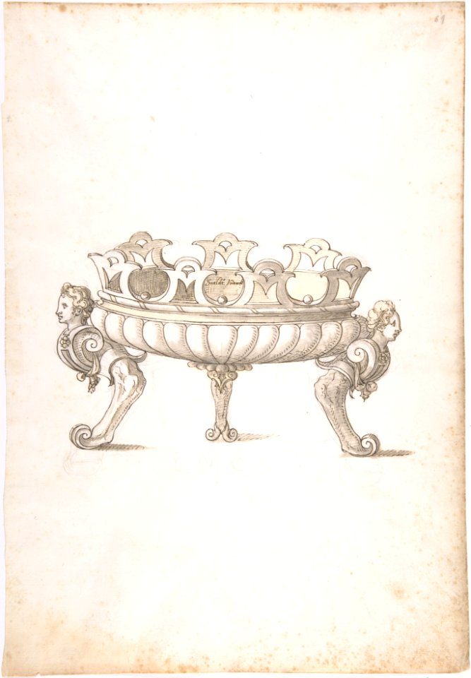 Design for a Bronze Vessel MET DP801822
