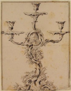 Design for a Candelabra MET 49.50.117