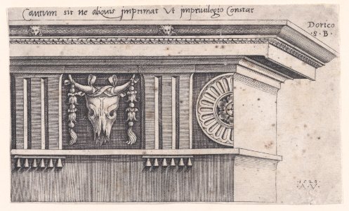 Doric Entablature Met DP888660