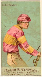 Duke of Rosebery, from the Racing Colors of the World series (N22b) for Allen & Ginter Cigarettes MET DP835239