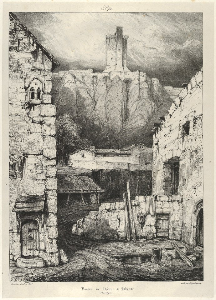 Dungeon of the Polignac Castle MET DP853786