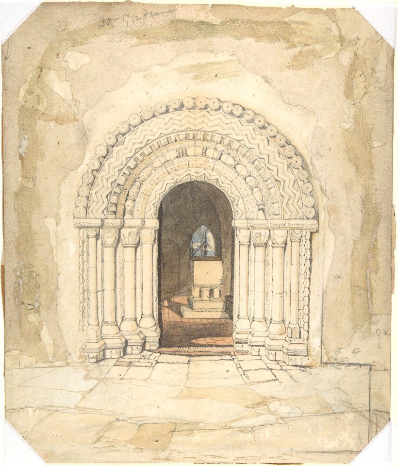 Doorway, Heckingham Church MET DP805387