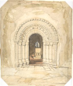 Doorway, Heckingham Church MET DP805387