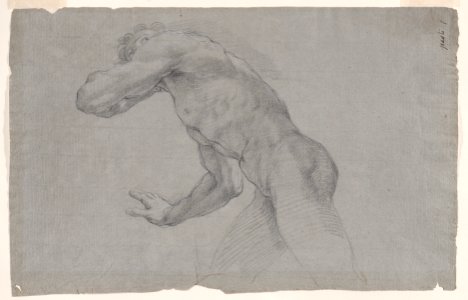 Double-sided Sheet of Figural Studies Met DP889906