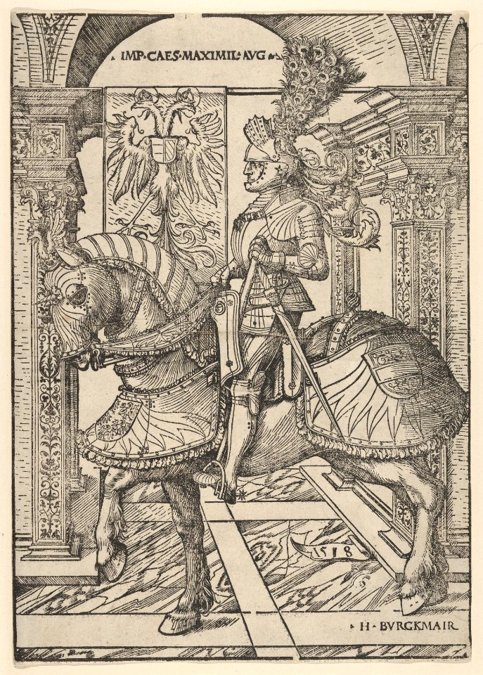 Emperor Maximilian I on Horseback MET DP834039