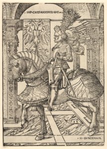 Emperor Maximilian I on Horseback MET DP834039