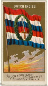 Dutch Indies, from Flags of All Nations, Series 2 (N10) for Allen & Ginter Cigarettes Brands MET DP841371