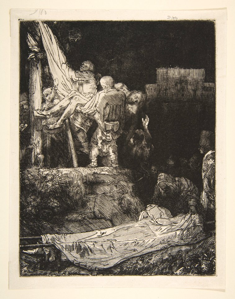 Descent from the Cross by Torchlight MET DP814831