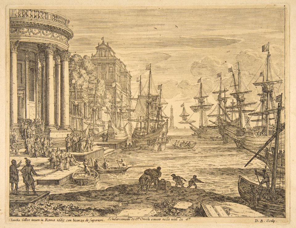 Embarkation of St. Ursula MET DP816365