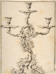 Design for a Candelabra MET DP808594