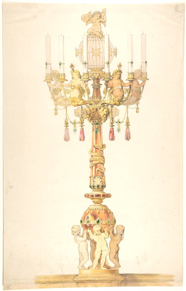 Design for a Candelabra MET DP809671