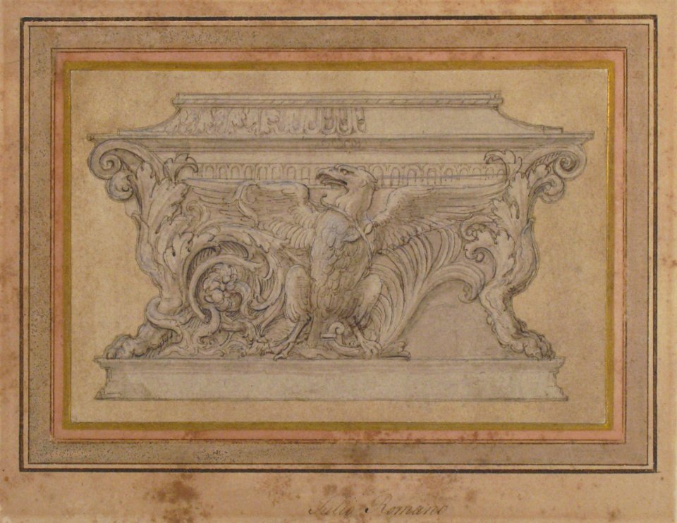 Design for a Casket with the Gonzaga Eagle MET 65.125.3
