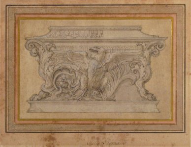 Design for a Casket with the Gonzaga Eagle MET 65.125.3