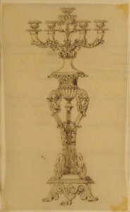 Design for a Candelabra MET 66.631.90