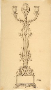 Design for a Candelabra MET DP809231