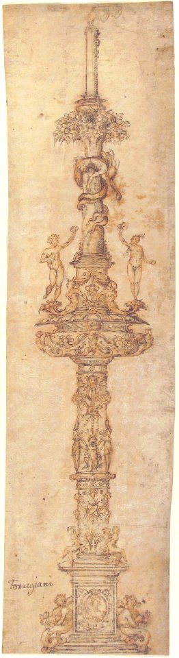Design for a Candlestick MET 64.54