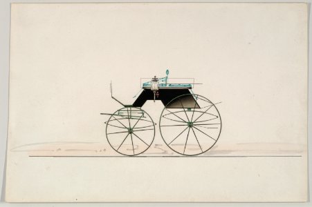 Design for 4 seat Phaeton, no top (unnumbered) MET DP877142