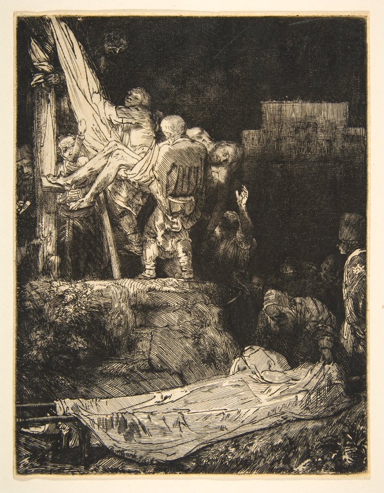 Descent from the Cross by Torchlight MET DP814832