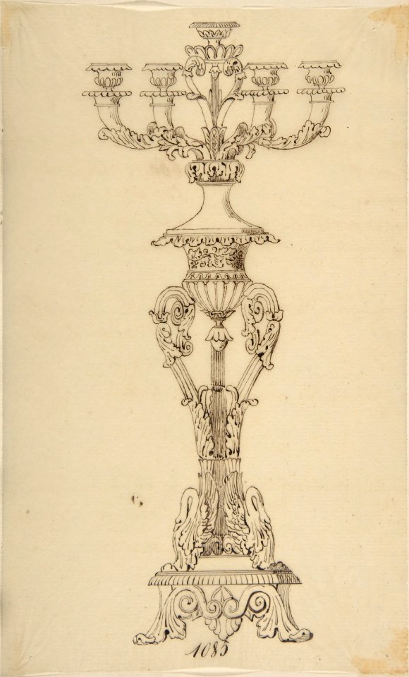 Design for a Candelabra MET DP809232