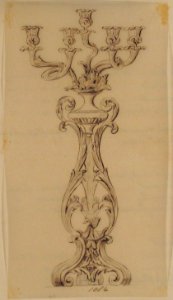Design for a Candelabra MET 66.631.89