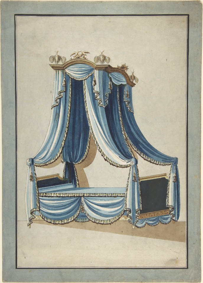 Design for a Canopy Bed MET DP808588
