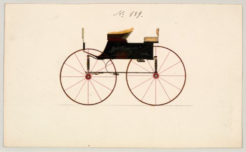 Design for 4 seat Phaeton, no top, no. 139 MET DP877080